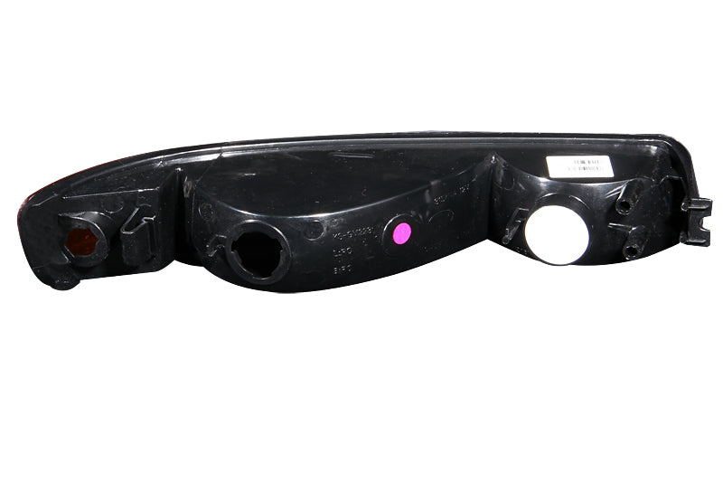 ANZO 1999-2006 Gmc Sierra 1500 Euro Parking Lights Black w/ Amber Reflector 511005