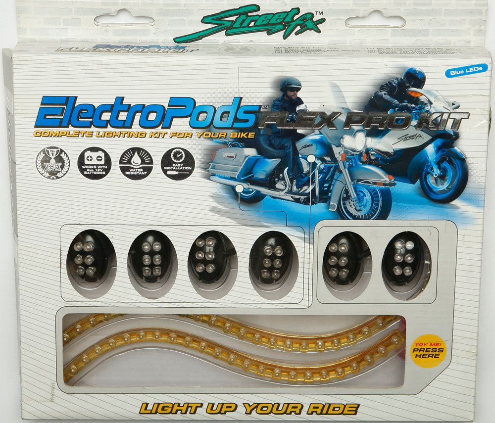 STREETFX Pro Kit Black W/Blue Led 1044660