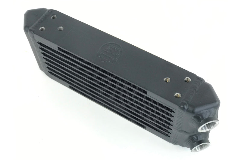 CSF Universal Dual-Pass Oil Cooler - M22 x 1.5 - 13in L x 4.75in H x 2.16in W 8119