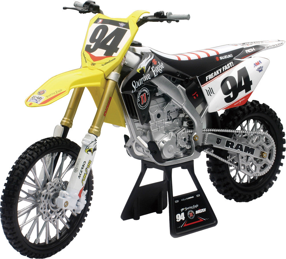 NEW-RAYReplica 1:6 Race Bike 15 Rmz450 Yellow(Roczen)49523