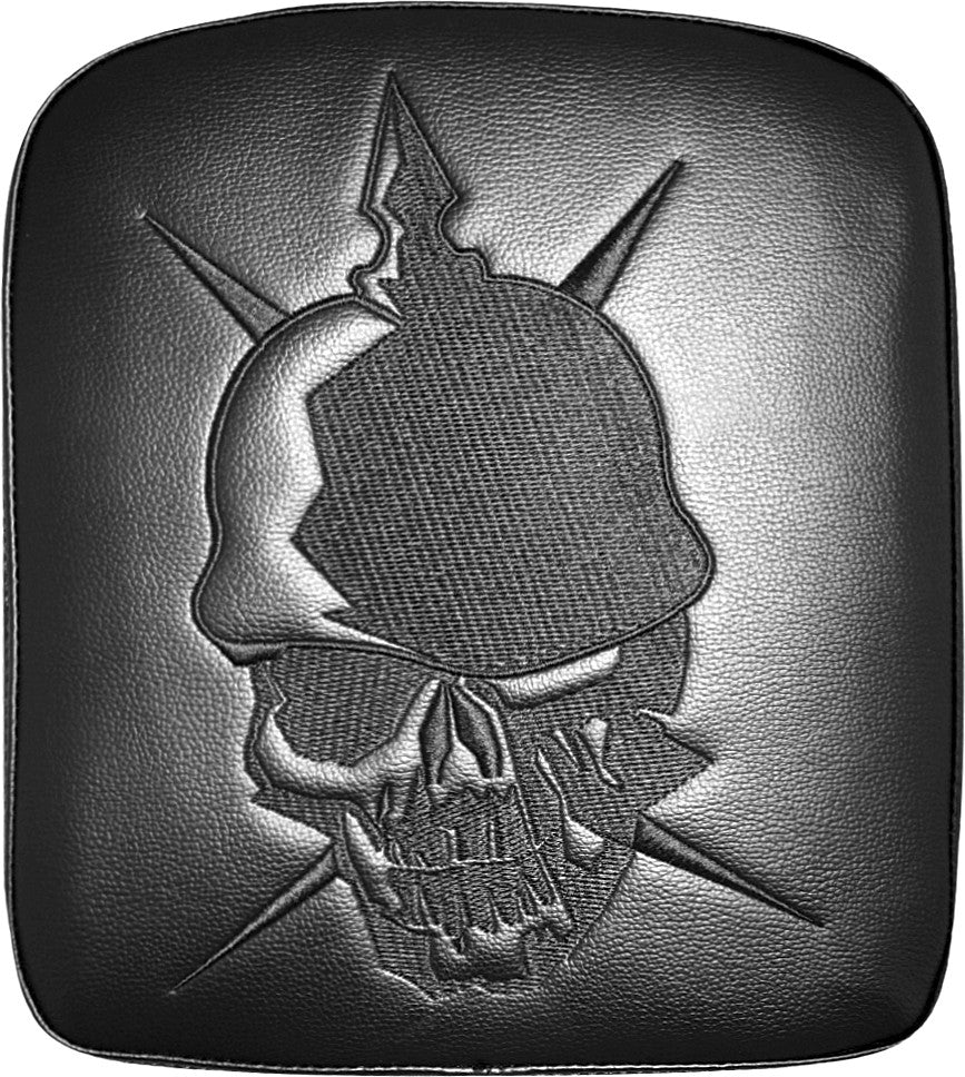PHANTOM PADVinyl Embroidery Pad Helmet Skull 1.75x9"SE303VHSB