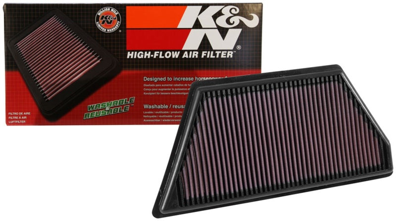 K&N 16-17 Cadillac CT6 V6-3.6L F/l Drop In Air Filter 33-5055