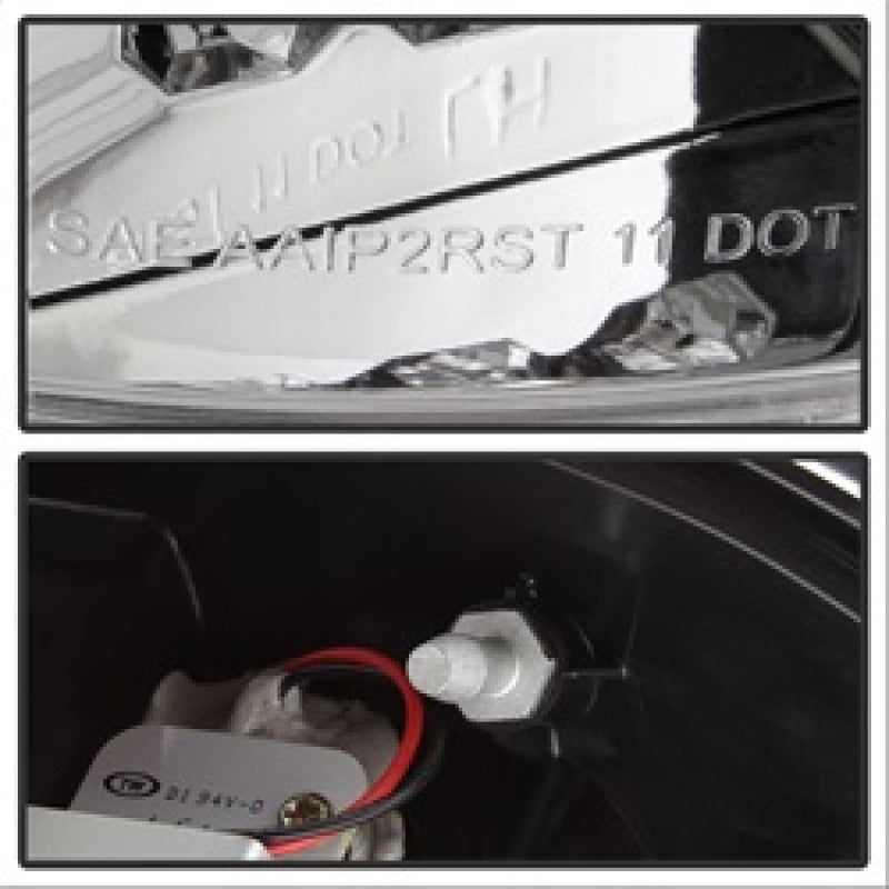 Spyder Ford F150 side 97-03/F250/350/450 Super Duty 99-07 LED Tail Lights Chrm ALT-YD-FF15097-LED-C 5003478