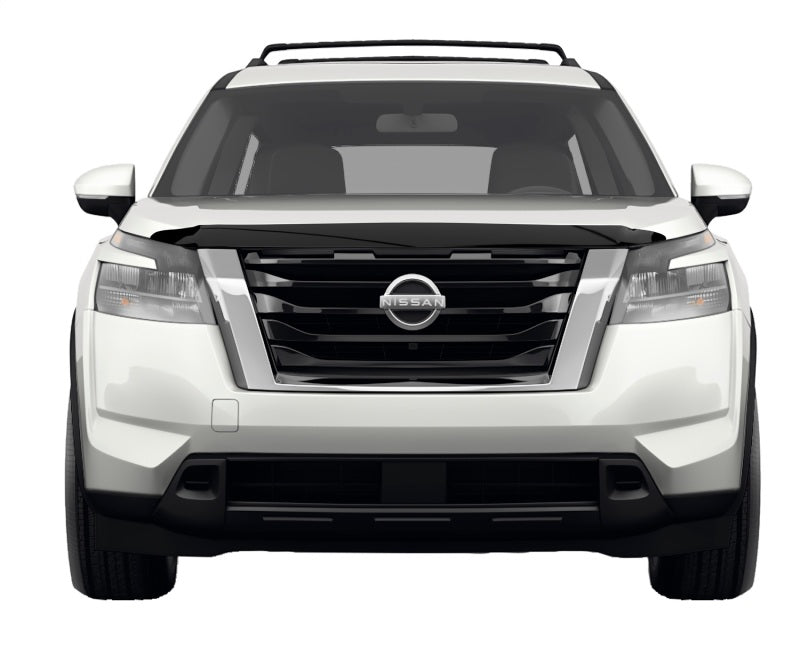 AVS 2023 Nissan Pathfinder Aeroskin Low Profile Hood Shield - Smoke 322201