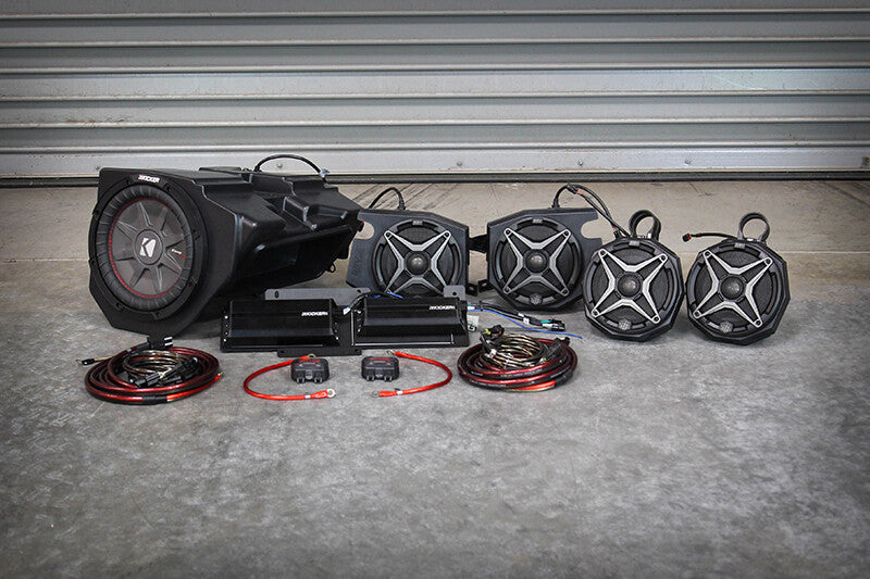 SSV WORKS 5 Speaker Kit Ride Command Pol RZ3-5ARC