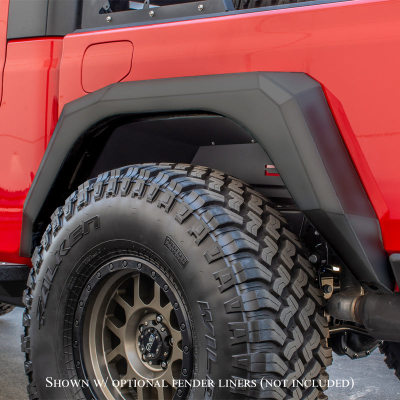 DV8 Offroad 2019+ Jeep Gladiator Armor Fenders FDGL-02