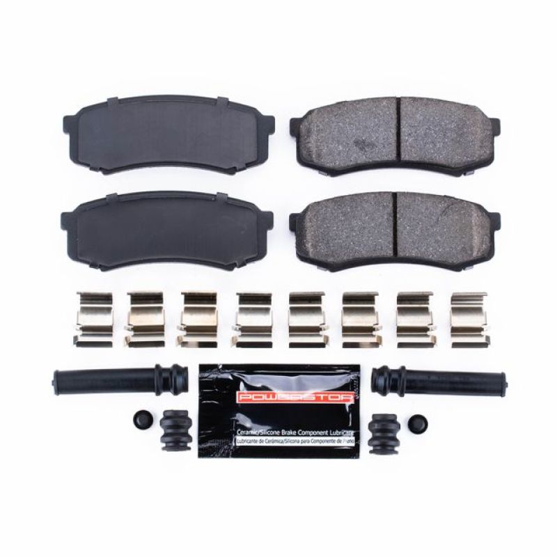 Power Stop 10-19 Lexus GX460 Rear Z23 Evolution Sport Brake Pads w/Hardware Z23-606