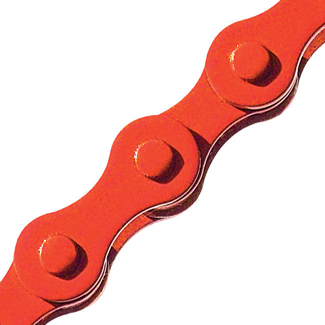 KMCZ410 1/8" Chain Red 112l Single Speed7 66759 91192 8
