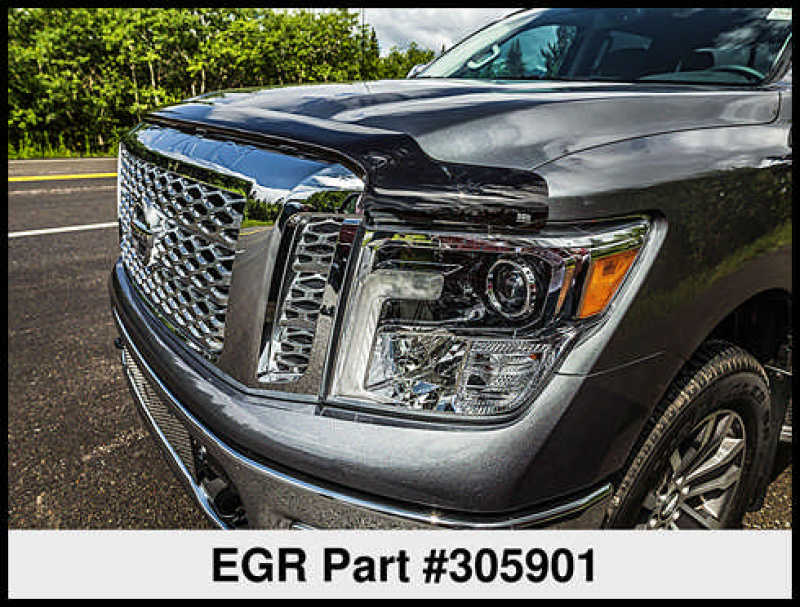 EGR 16+ Nissan Titan XD Superguard Hood Shield (305901) 305901