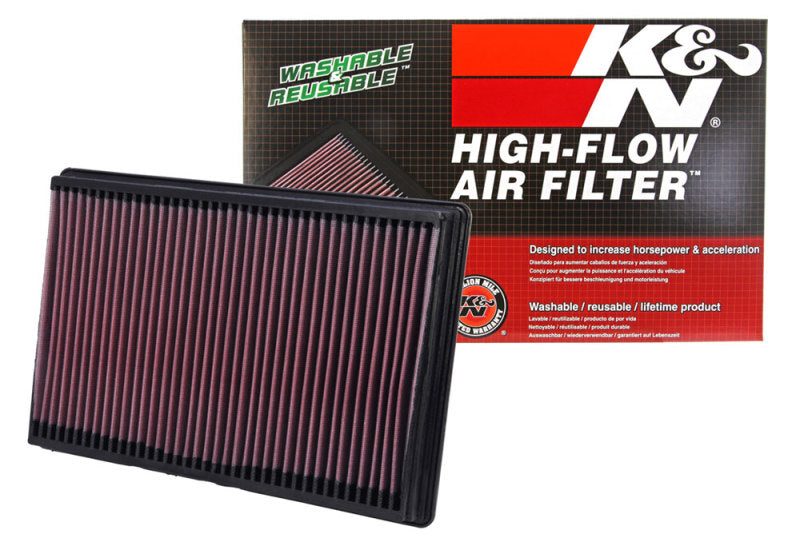 K&N 02-10 Dodge Ram 1500/2500/3500 3.7/4.7/5.7L Drop In Air Filter 33-2247