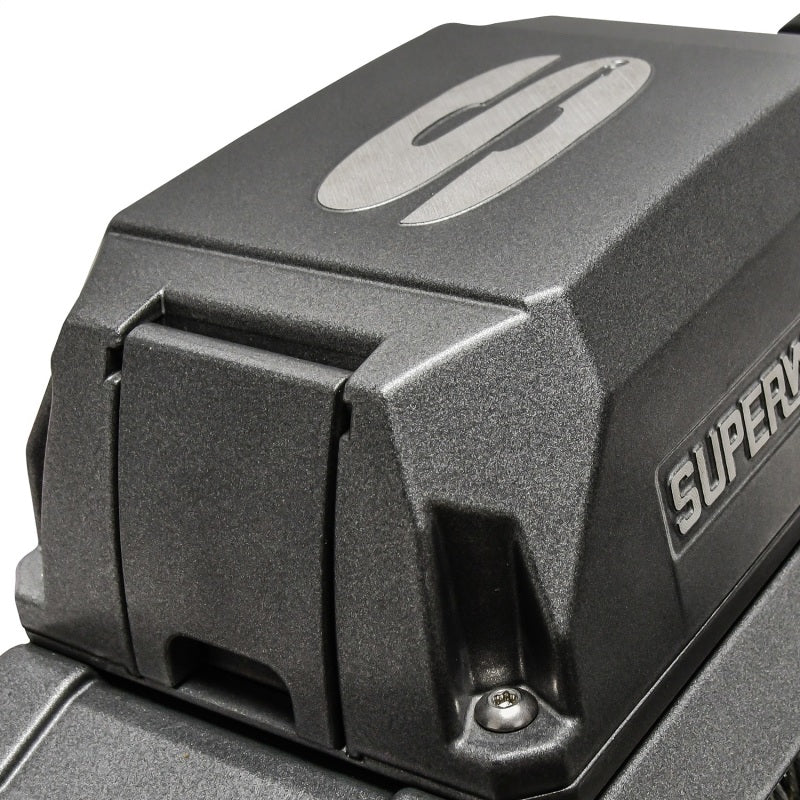 Superwinch 12000 LBS 12V DC 3/8in x 85ft Wire Rope SX 12000 Winch - Graphite 1712200