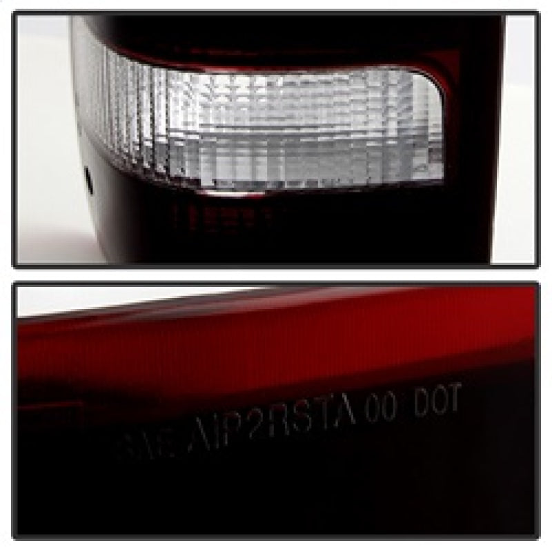 Xtune Ford Ranger 93-97 OE Style Tail Lights Red Smoked ALT-JH-FR93-OE-RSM 9030574