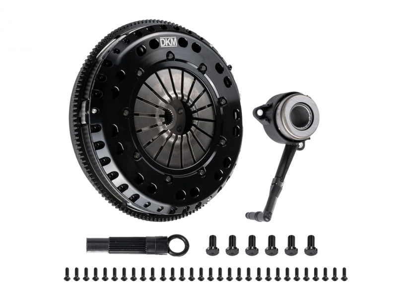 DKM Clutch 99-03 Audi A3 S3 Quattro MS Organic Twin Disc Clutch Kit w/Flywheel (660 ft/lbs Torque) MS-004-040
