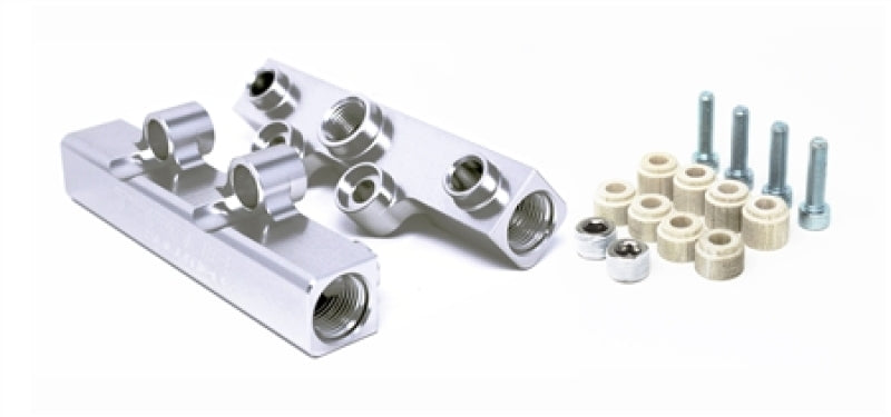 Torque Solution Top Feed Fuel Rails: 02-14 Subaru WRX / 07-18 STI - Silver TS-SU-400S.2