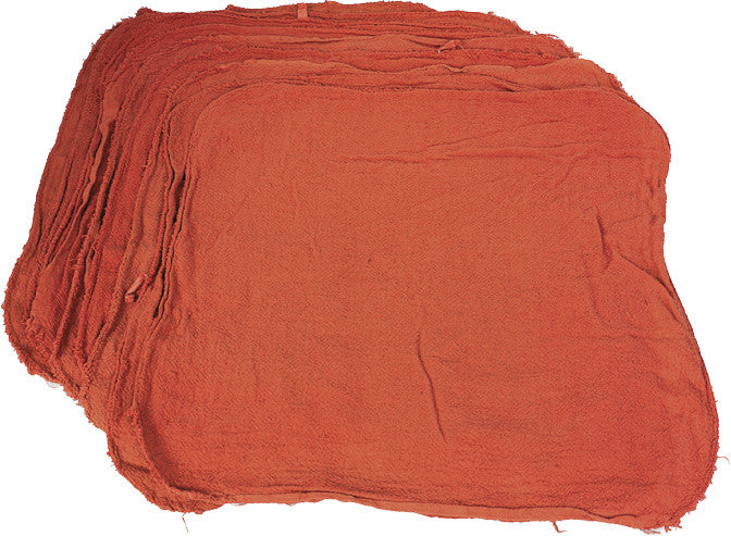 NEW PIGShop Towels 14"X15" Red 50/PkWIP547