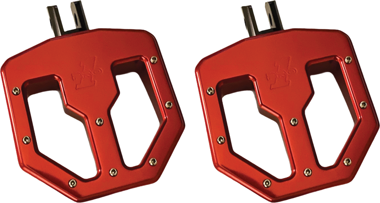 PRO ONE Pro One M8 Bmx V2 Mini Board Red Anodize 500762R