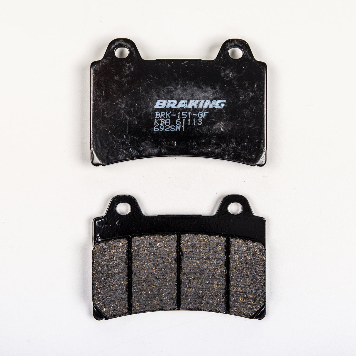 BRAKING Brake Pad Set Semi-Metallic 692SM1