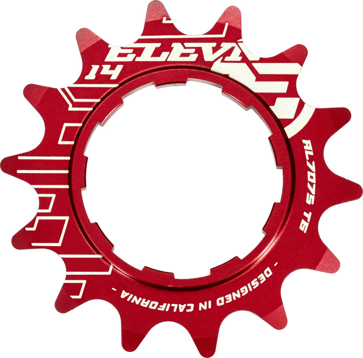 ELEVN Alloy Cog 18t Red 711484294525