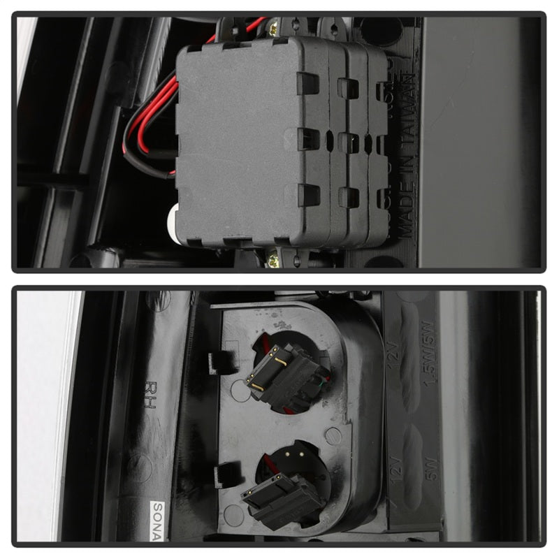 Spyder 03-06 Chevy Silverado - (Does Not Fit Stepside) LED Tail Lights - All Black ALT-YD-CS03V2-LED 5085849