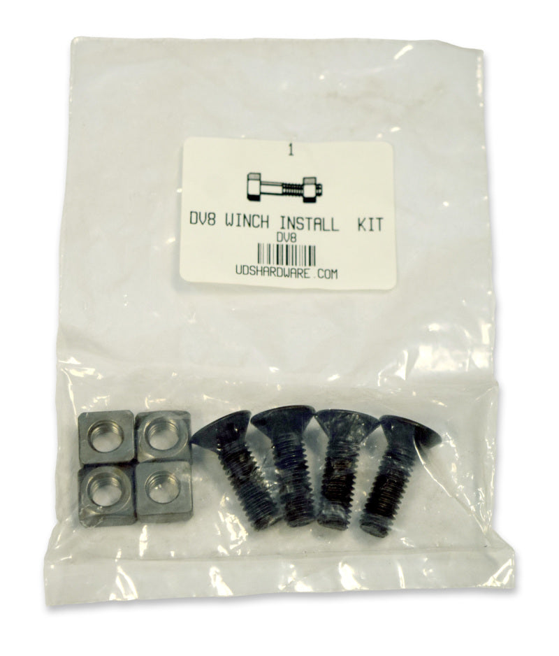 DV8 Offroad Winch Mounting Kit for DV8 12K Winches Used w/ Winch Plates WMK12K