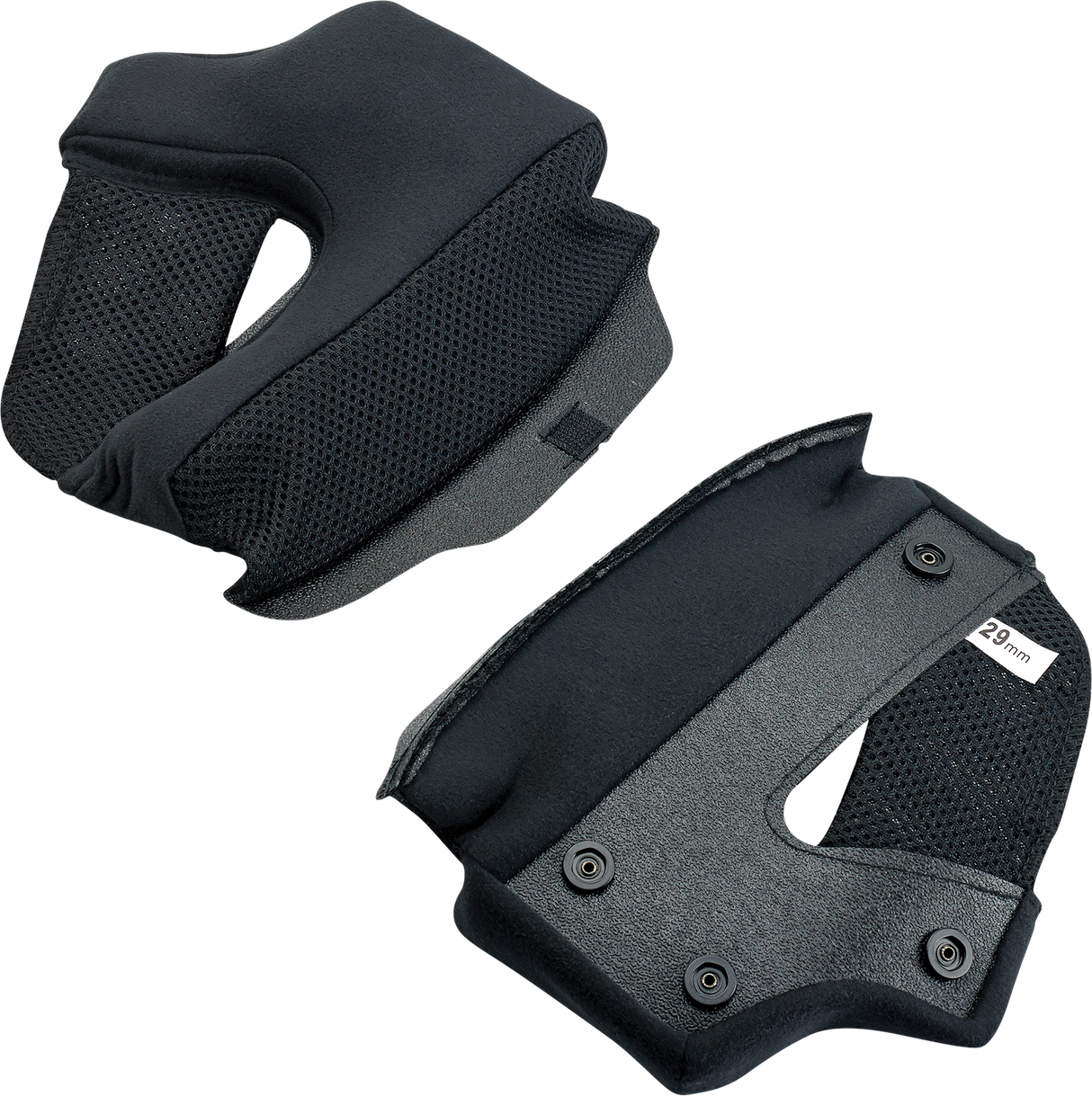 Almohadillas para mejillas BILTWELL Lane Splitter - 29 mm 0004-020-0129