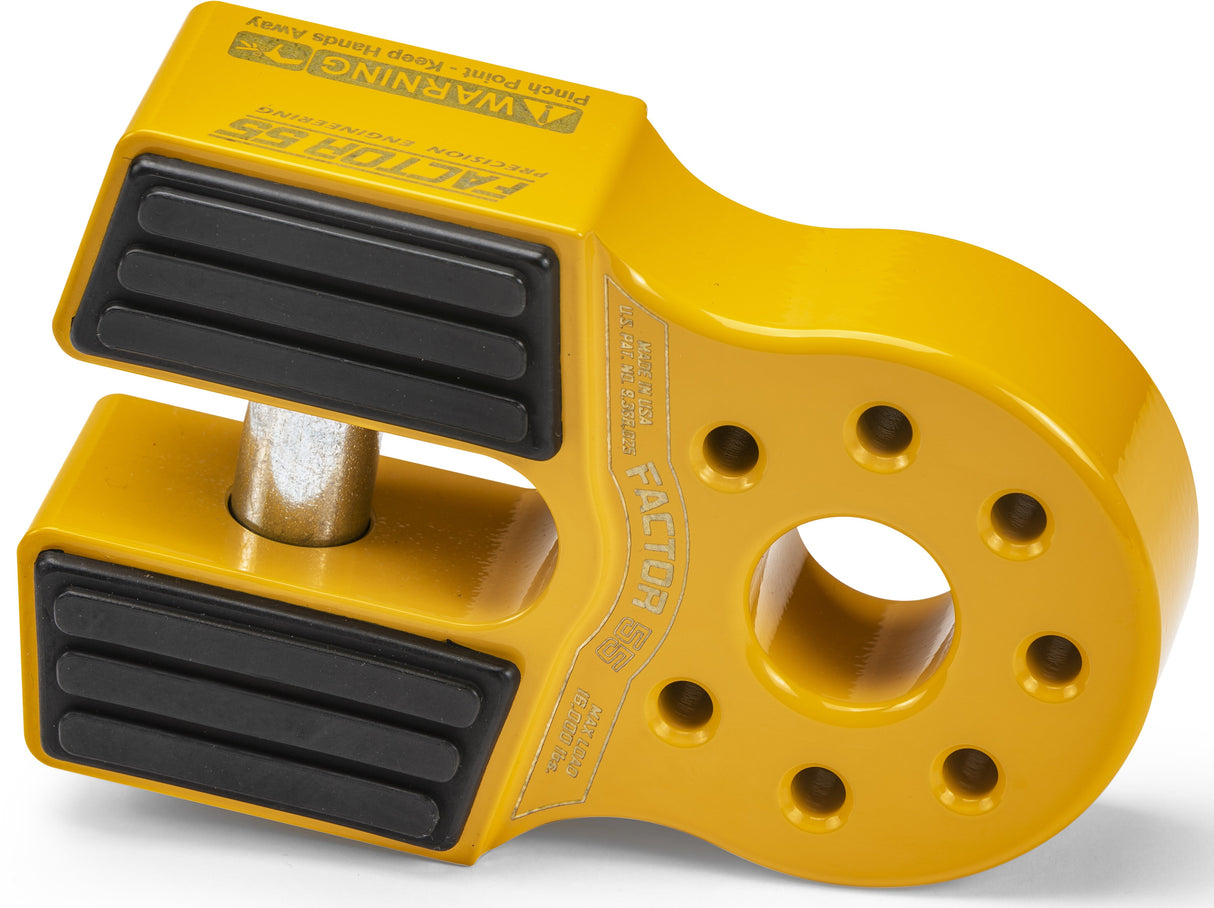 FACTOR 55 Flatlink Xtv Winch Shackle Yellow 00070-03