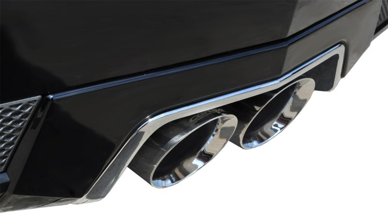 Corsa 11-13 Cadillac CTS Coupe V 6.2L V8 Polished Sport Axle-Back Exhaust 14942