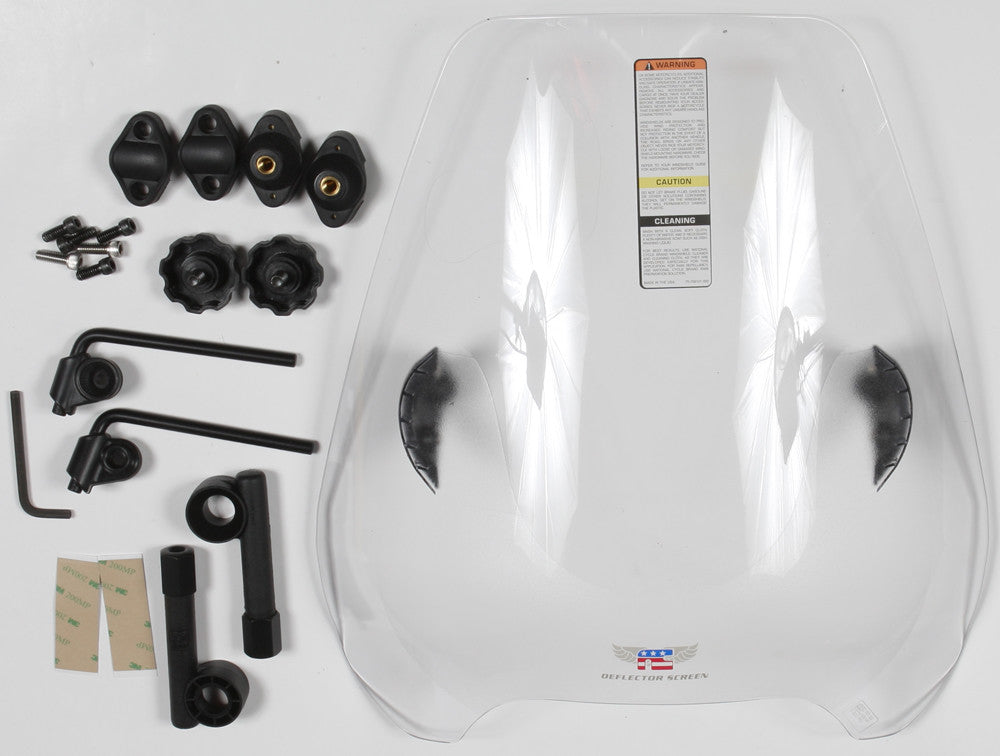 NATIONAL CYCLEDeflector Screen Quickset Clr 7/8"N25040