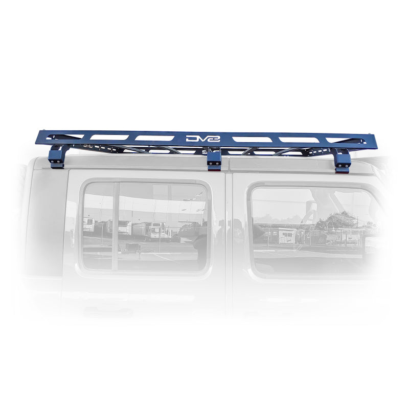 DV8 Offroad 07-18 Jeep Wrangler JK 4 DR / JL 2 DR & JT / 18+ Gladiator Roof Rack RRJL-02