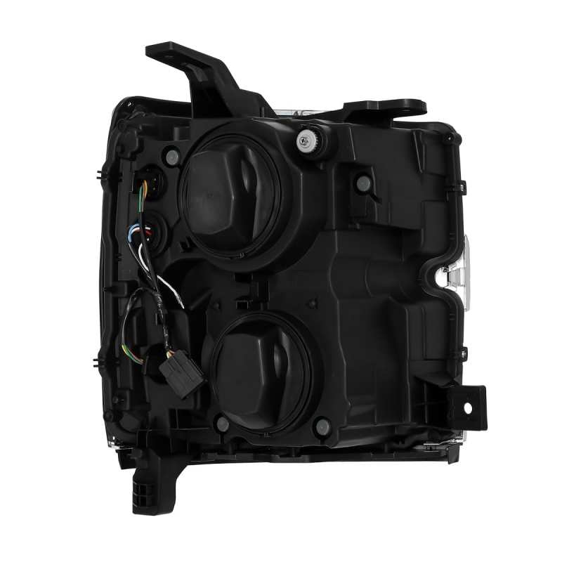 AlphaRex 15-18 Chevy 2500HD NOVA LED Proj Headlights Plank Style Chrome w/Activ Light/Seq Signal/DRL 880228