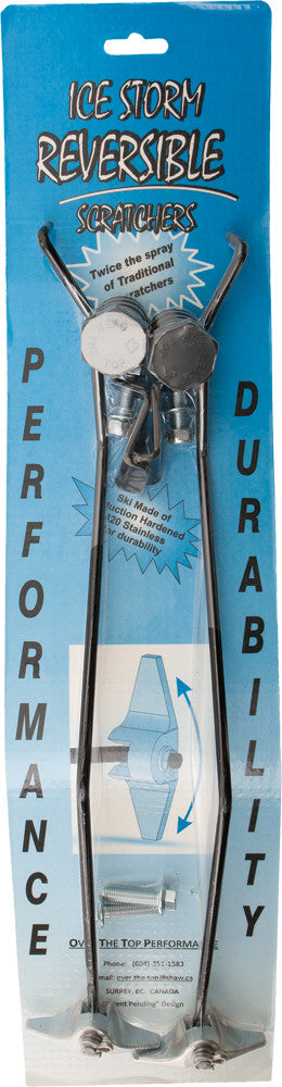 OTTPIce Storm Reversible Scratchers - Rail MountedREVERSIBLE