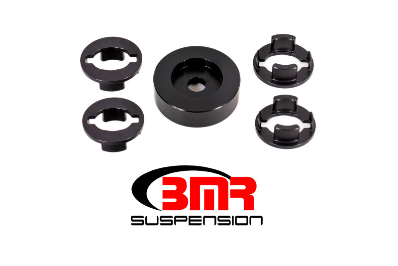 BMR 16-17 6th Gen Camaro Differential Lockout Bushing Kit (Aluminum) - Black BK060