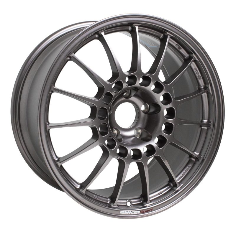 Enkei RCT5 18x9.5 5x114.3 38mm Offset 70mm Bore Dark Silver Wheel 514-895-6538DS