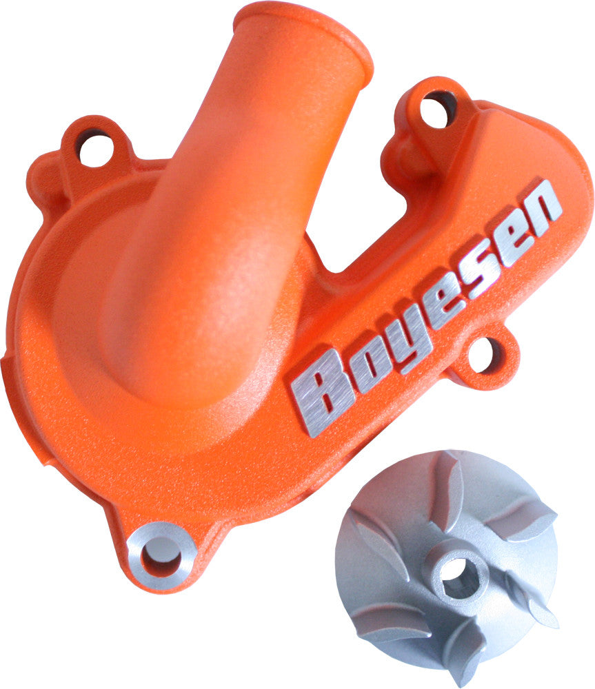 BOYESEN Waterpump Cover & Impeller Kit Orange WPK-44O