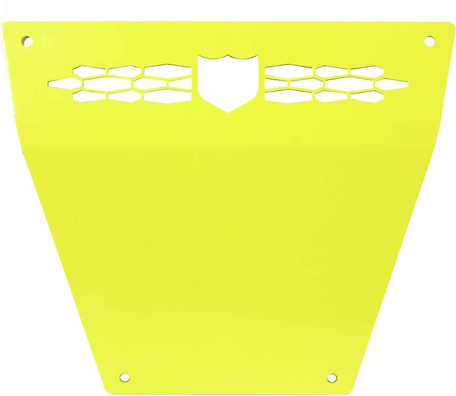 PRO ARMOR Front Race Skid Plate Lime Squeeze Pol P141P363LSQ-630