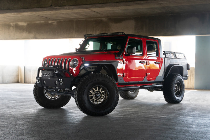 DV8 Offroad 20-23 Jeep Gladiator JT Slim Fender Flares FDGL-07