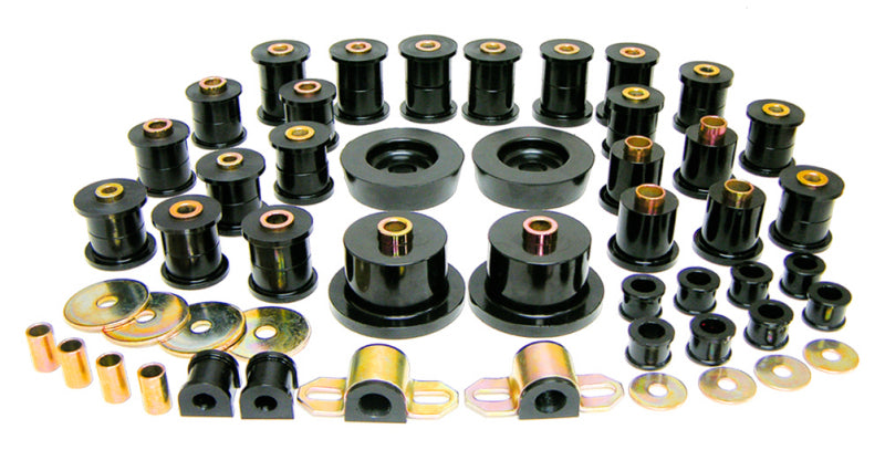 Prothane Mazda Miata Total Kit - Black 12-2002-BL