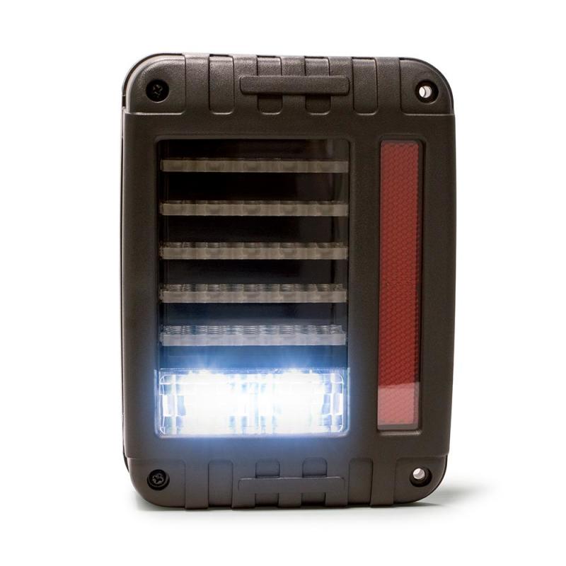 DV8 Offroad 07-18 Jeep Wrangler JK Octagon LED Tail Light TLJK-02