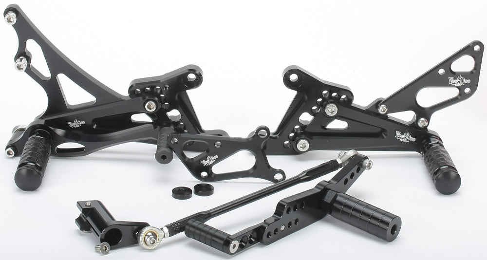 VOODOO Billet Rear Set Black VRD1303