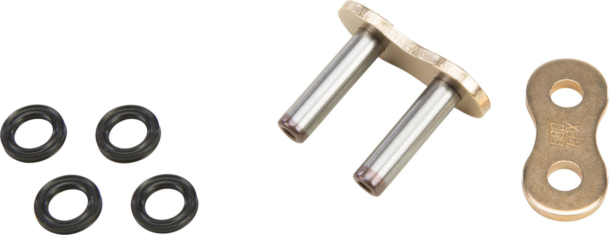 FIRE POWER X-Ring Rivet Master Link 530 Gold 530FPX-MLJ/G
