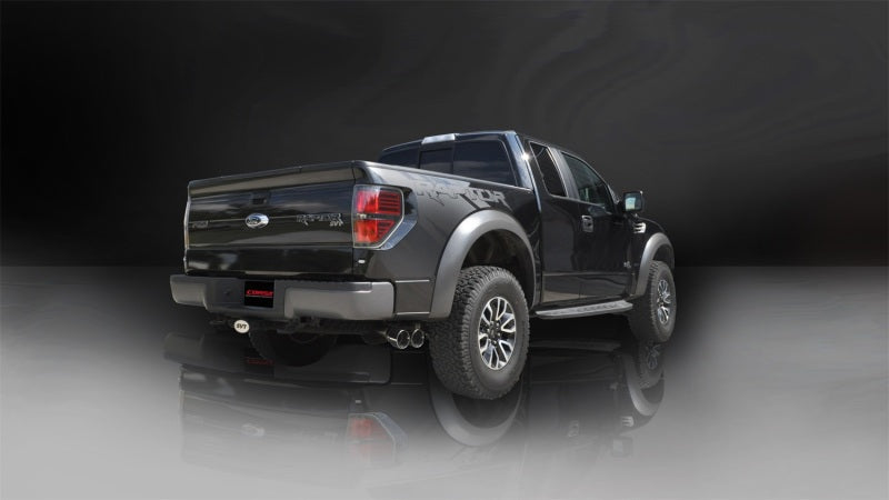 Corsa 11-14 Ford F-150 Raptor 6.2L V8 144in Wheelbase Xtreme Cat-Back Resonator Delete Kit Exhaust 14758