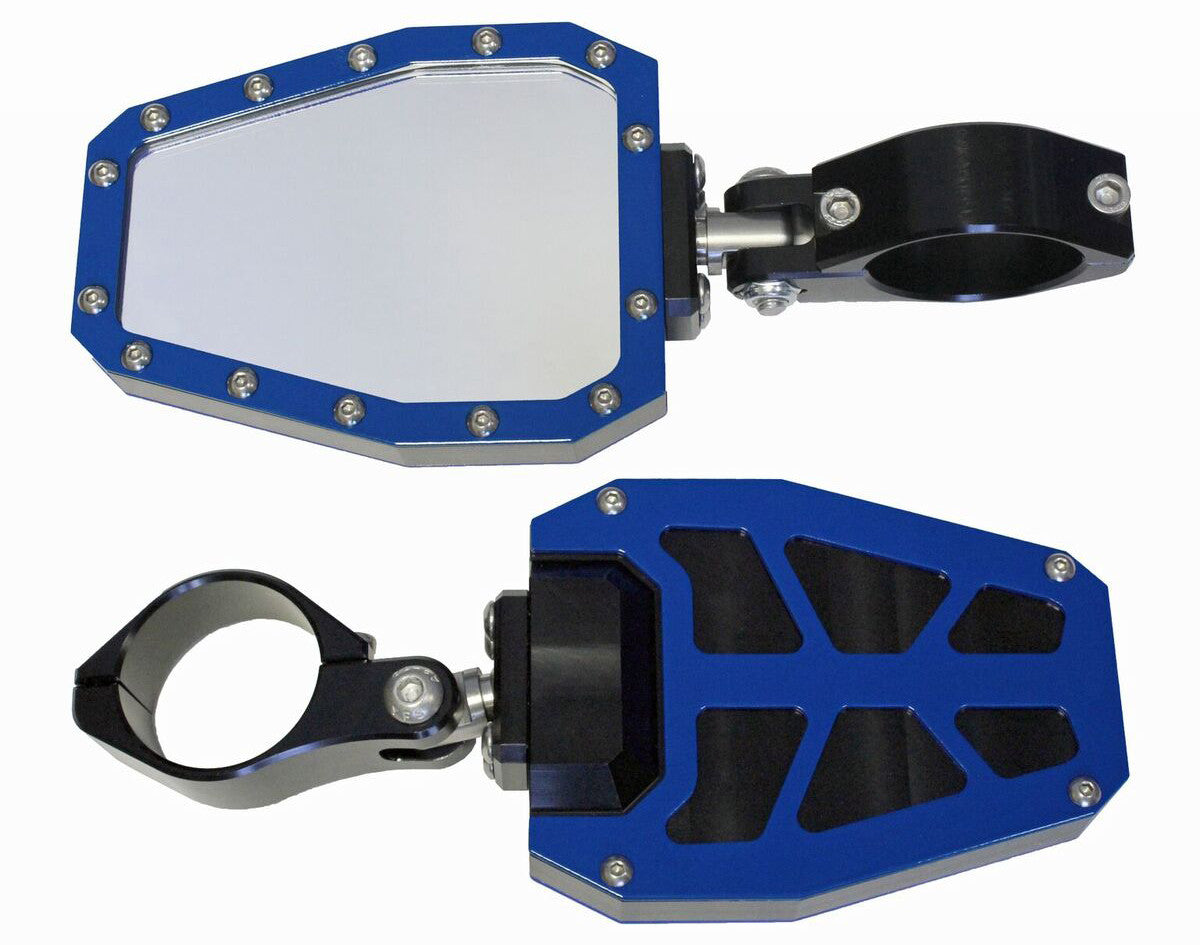 MODQUADSide Mirror Blue Bezel Pr 1.75"SIDE-1.75-BBL