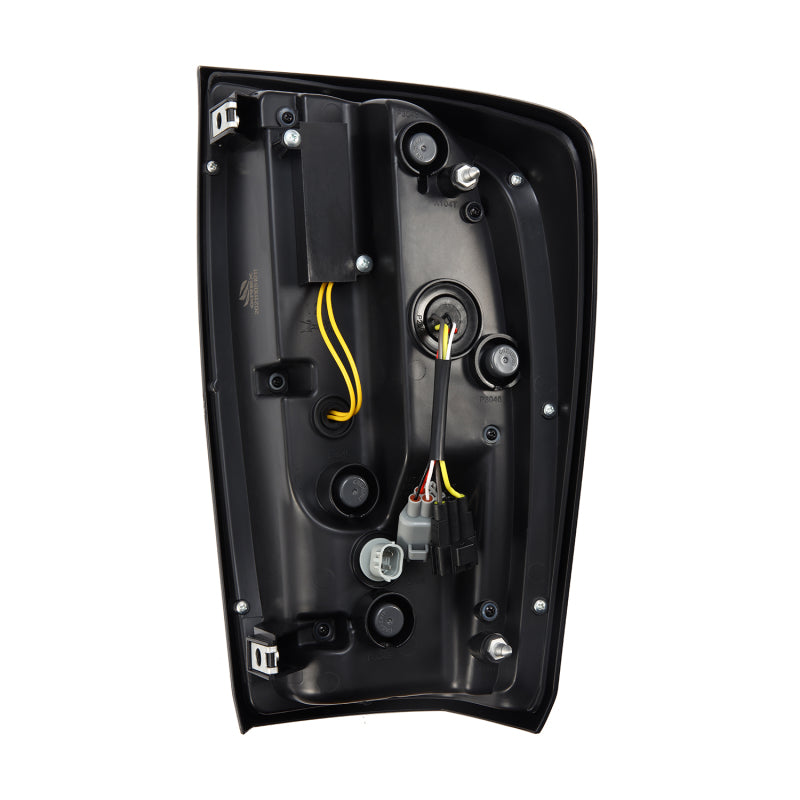 AlphaRex 16-21 Toyota Tacoma LUXX LED Taillights Alpha Blk w/Activ Light/Seq Signal 680080