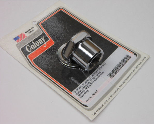 COLONY MACHINE Chrome Stem Nut Fx 71-87 Xl 79-87 7619-1