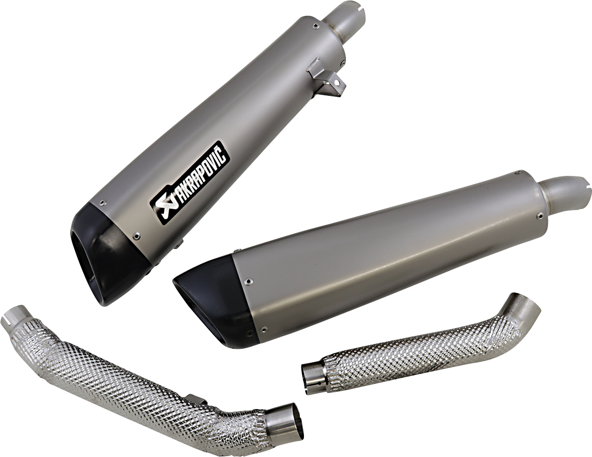AKRAPOVIC Titanium Mufflers S-T12SO3-HCQT Scrambler 1200 XC/XE 2019-2020 1811-3943