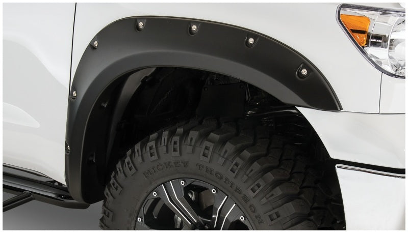 Bushwacker 07-13 Toyota Tundra Pocket Style Flares 2pc - Black 30023-02