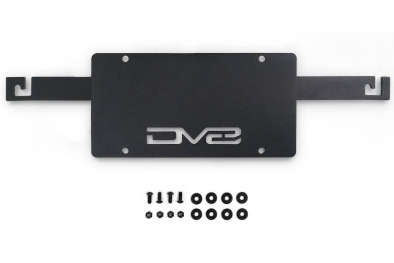 DV8 Offroad 21-23 Ford Bronco Capable Bumper Front License Plate Mount LPBR-04