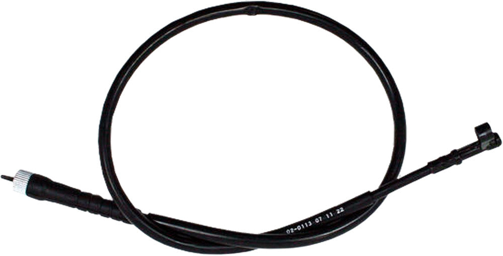 MOTION PROBlack Vinyl Speedo Cable02-0113