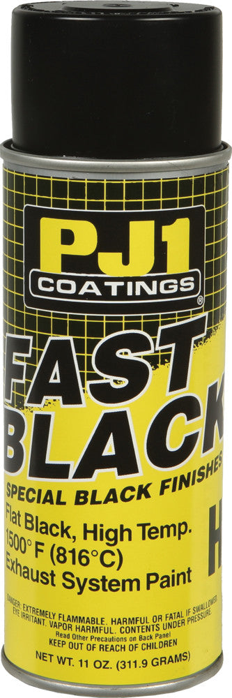 PJ1 Fast Black 1500f High Temp Flat Finish 16-HIT