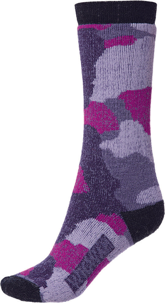 DSG Fly Mer Wool Hw Socks Cam Purple 67826